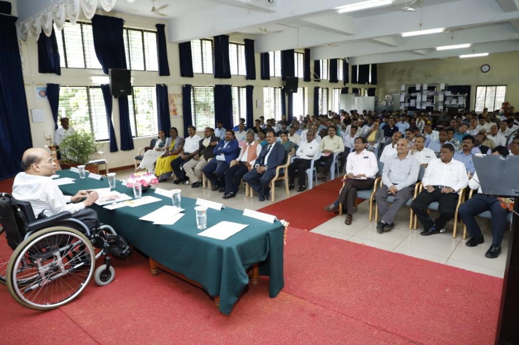 Discussion on draft National Education Policy 2019 held at Rani Channamma University, Belagavi